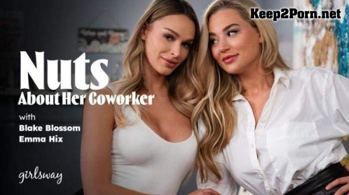 [GirlsWay, AdultTime] Blake Blossom & Emma Hix - Nuts About Her Coworker (18.04.2024) (MP4 / FullHD)