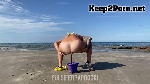 [ScatShop] PulsiferPaprocki - Beach Bucket Poop (MP4, FullHD, Scat)