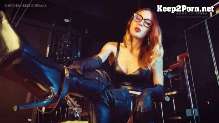 [MistressElisEuryale] Leather Boots and Spurs (FullHD / mp4)