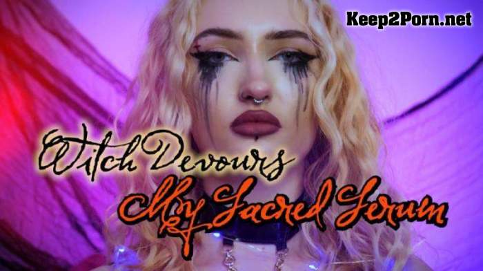 Kitty Marie - Dark Witch KittyMarie Devours My Sacred Serum [FullHD 1080p / MP4]