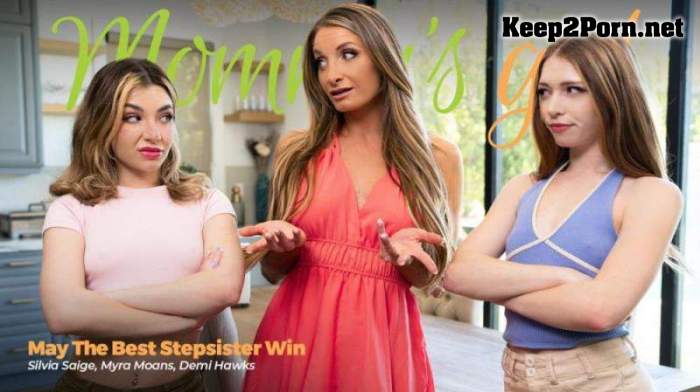 [MommysGirl, AdultTime] Silvia Saige, Demi Hawks & Myra Moans - May The Best Stepsister Win [FullHD 1080p]