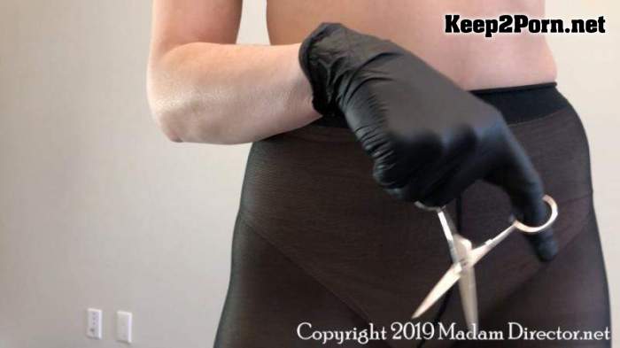 Madam Director - Compulsive Masturbator Castrated Slowly (FullHD / Femdom)