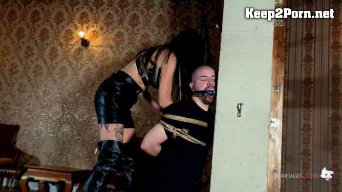 [BondageKitties] Police Dominatrix has Fun with Panty Burglar (mp4, FullHD, Femdom)