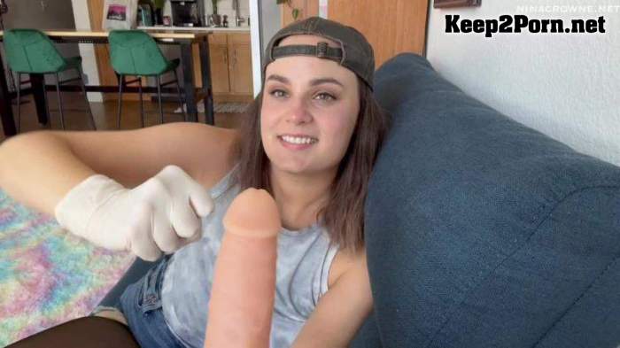 Nina Crowne - Tomboy Sister Gloved CBT (FullHD / Femdom)