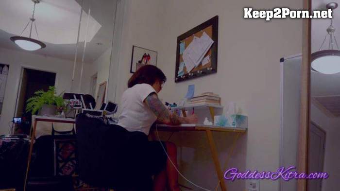 Goddess Kitra - Hot University Student Ignores Betas (mp4, FullHD, Femdom)