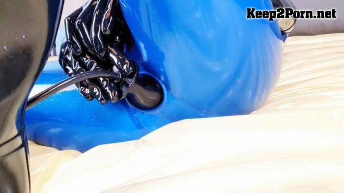 Yellowdreamcap - Blue rubber and gasmask (mp4, FullHD, Femdom)