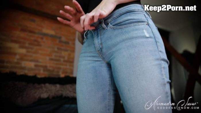 Goddess Alexandra Snow - Blue Jean JOI (Femdom, FullHD 1080p)